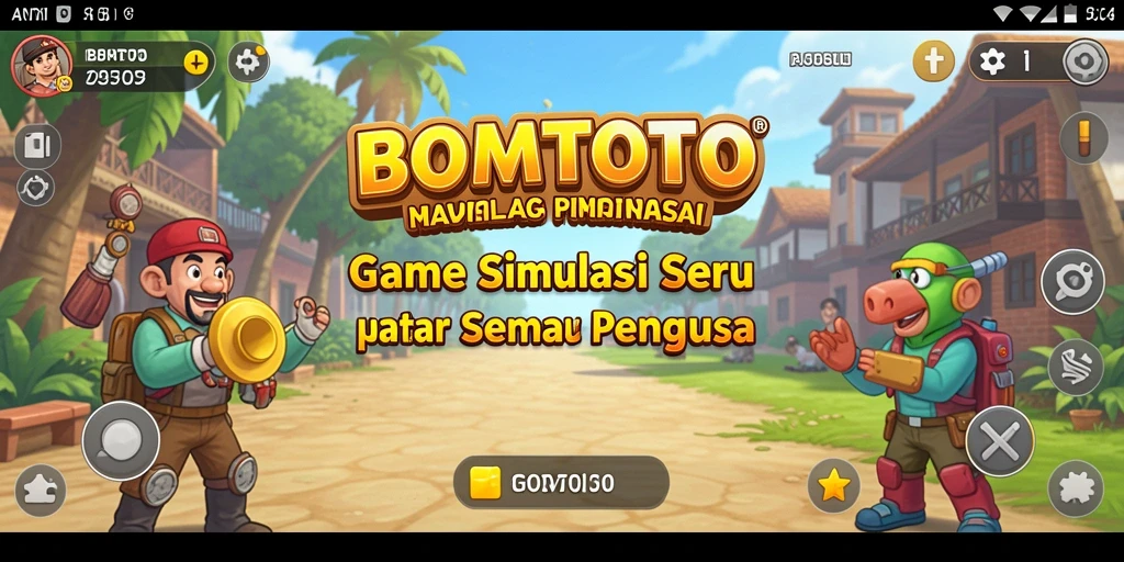Tampilan screenshot BOMTOTO yang menampilkan gameplay yang menarik dan interaktif.