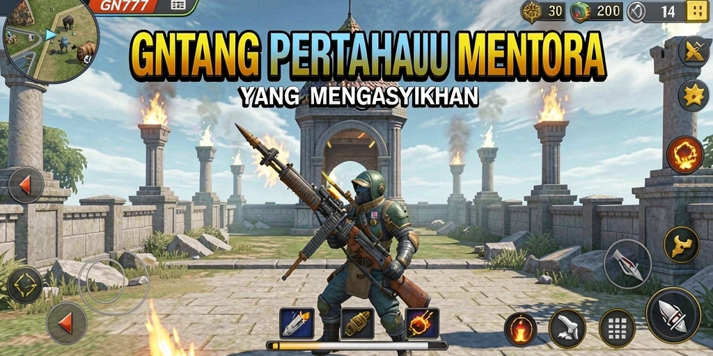 Gameplay mendebarkan di GN777 dengan strategi pertahanan menara yang intens.