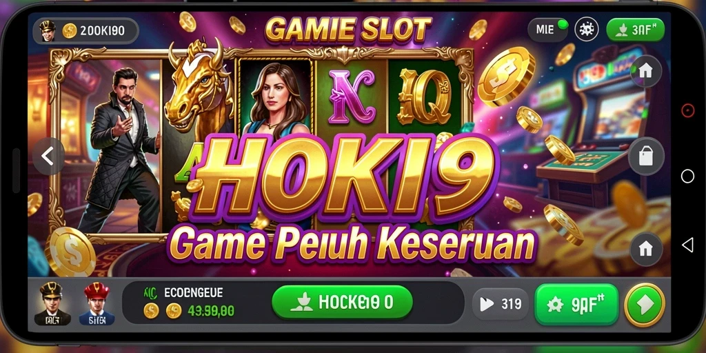Gameplay Slot HOKI9 yang seru dan penuh warna.