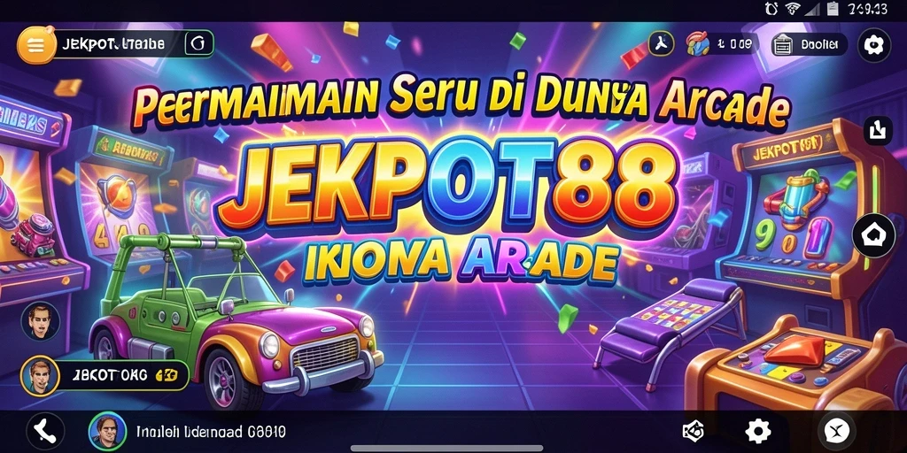 Tampilan gameplay seru JEKPOT88 dengan berbagai tantangan.