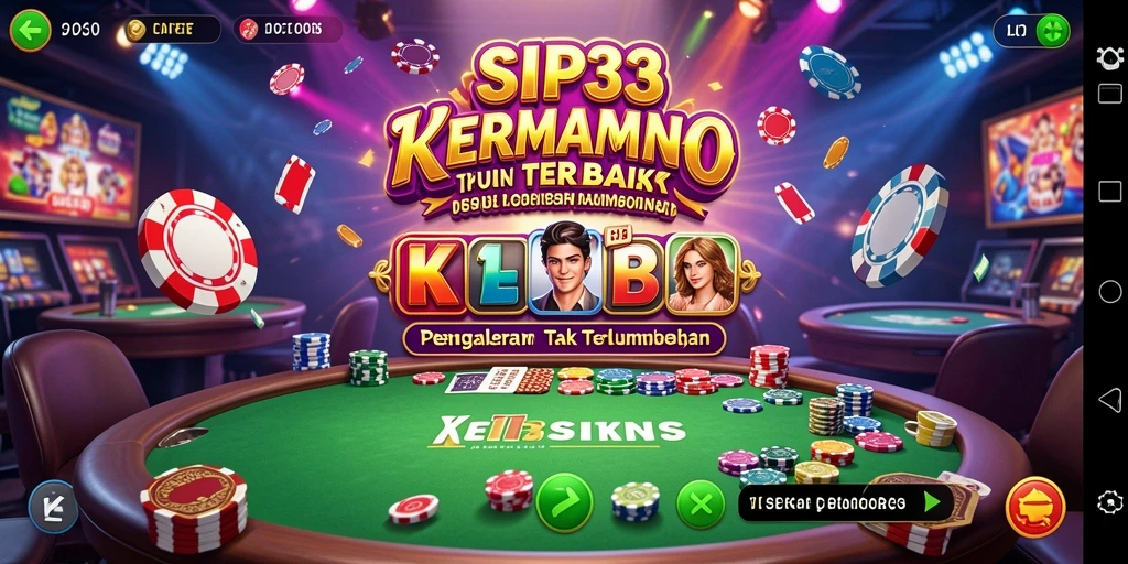 Screenshot gameplay SIP33 menampilkan suasana kasino yang penuh aksi.