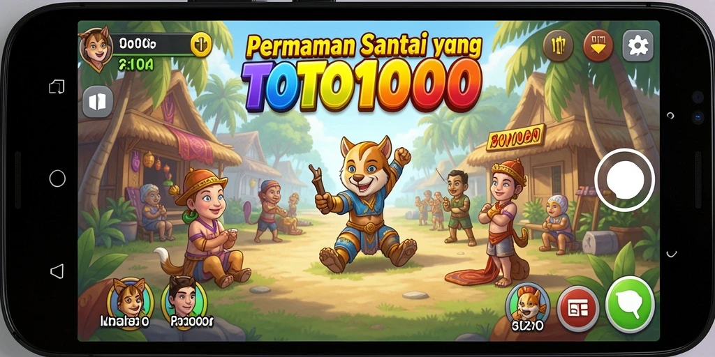 Tampilan menarik dari gameplay TOTO1000 yang mengasyikkan.