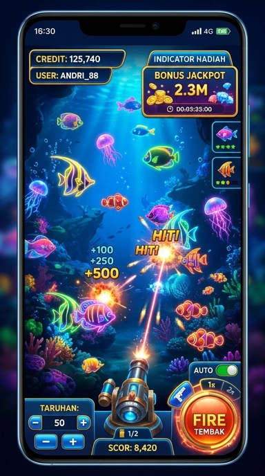 Ilustrasi menu aplikasi juarago yang mudah dinavigasi.